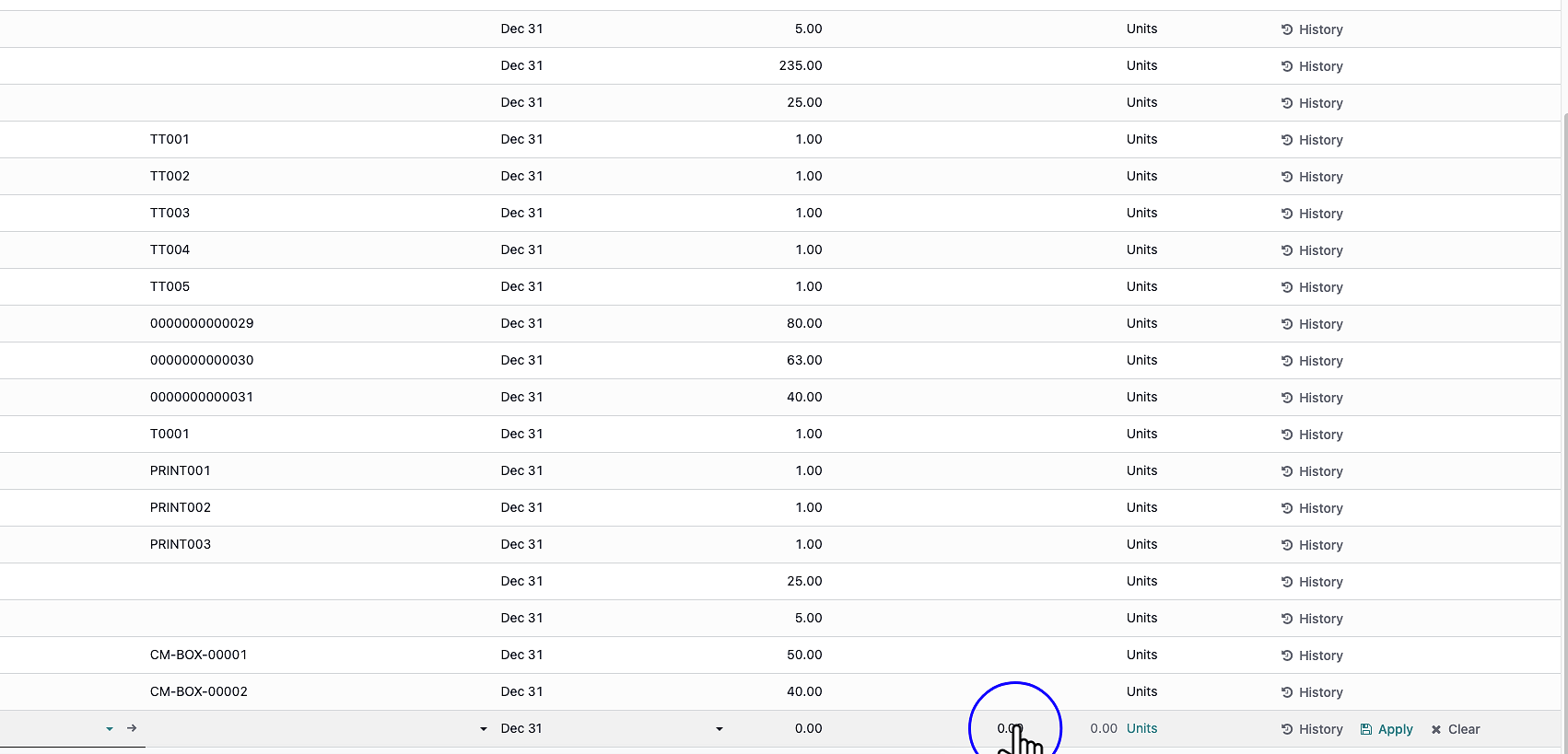 Step 6: Enter Counted Quantity