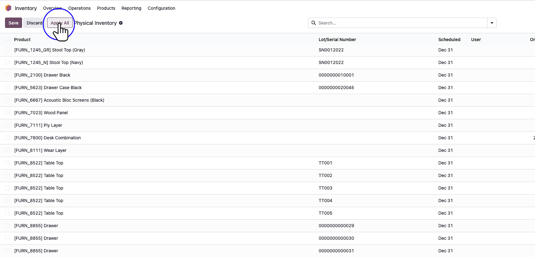 Step 7: Apply Changes