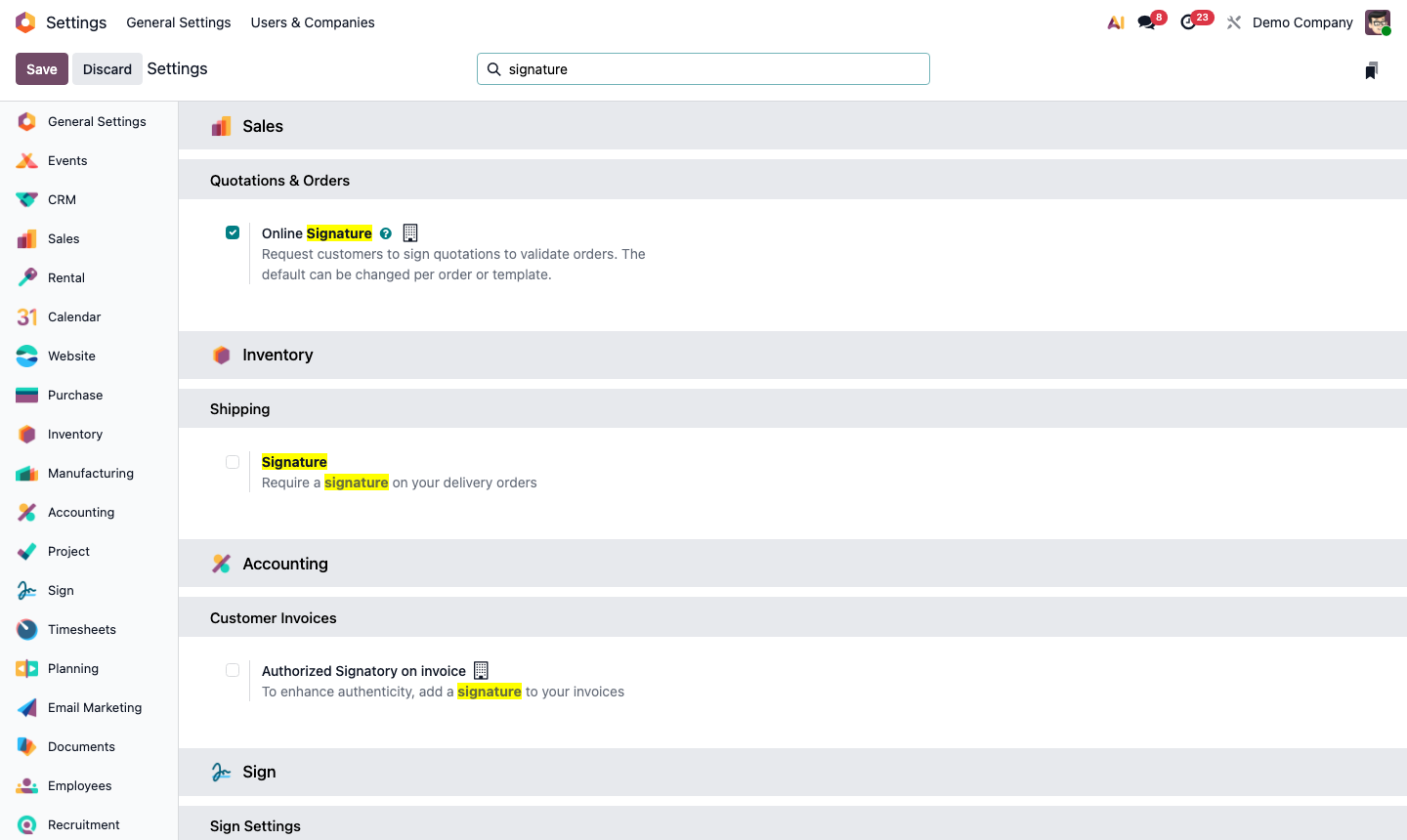 Step 4: Portal quotation with electronic signature panel showing draw/type signature area