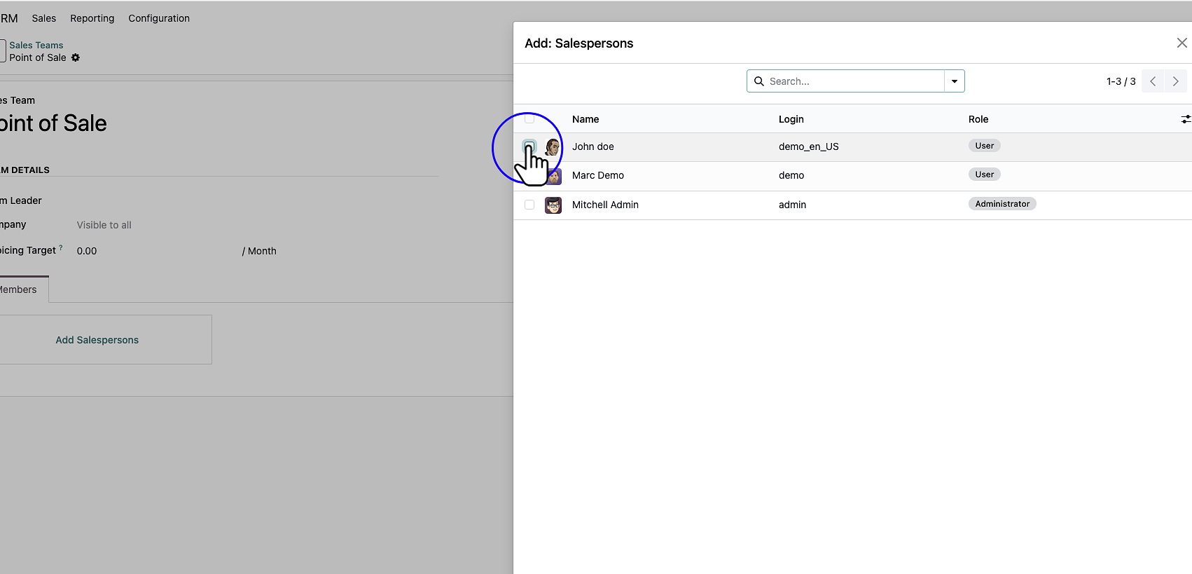 Step 6: Click "checkbox"
