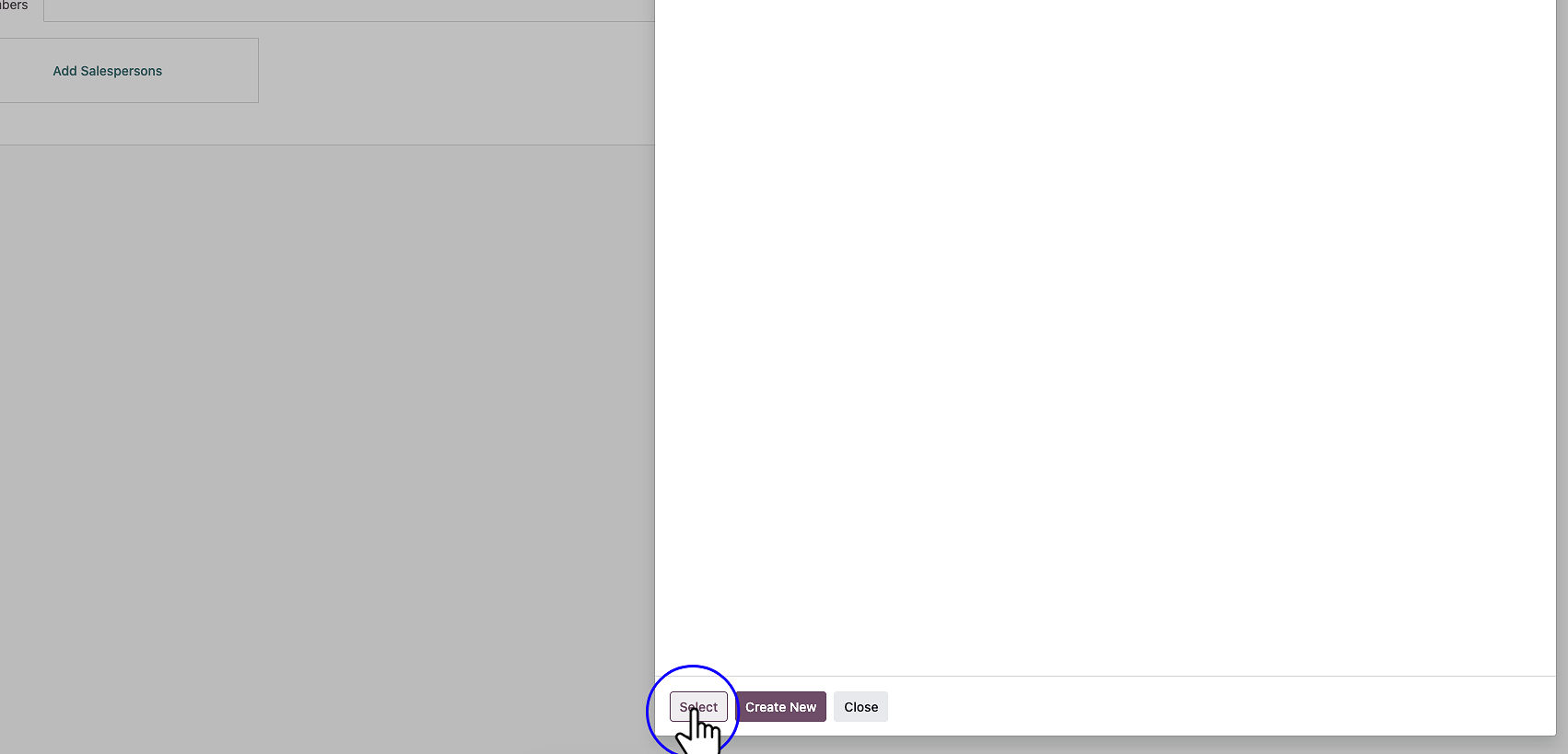 Step 7: Click "Select"